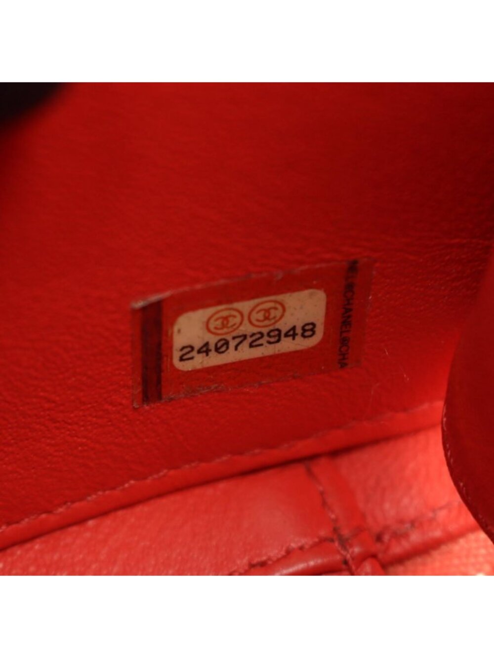 Chanel Shoulder Bag CC Figuri Vanity 2-Way Salmon Pink Caviar Leather CC - Picture 5 of 12